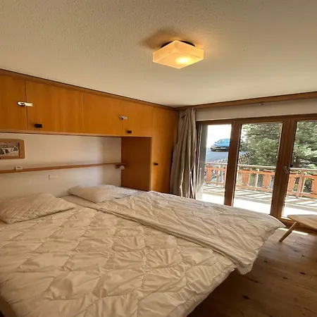 In Swiss Alps Near Cable Car *