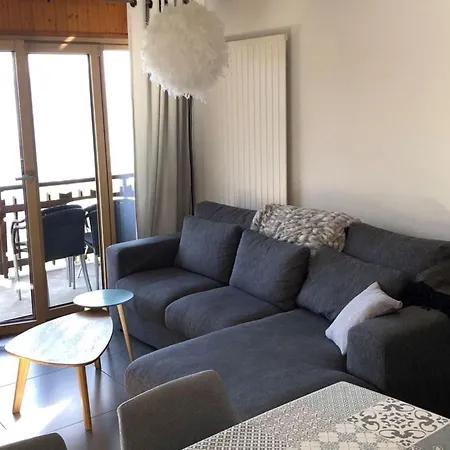 In Swiss Alps Near Cable Car *