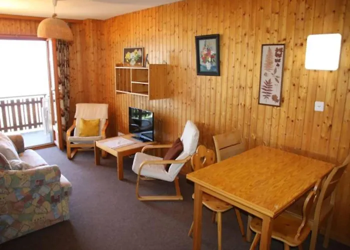 In Swiss Alps Near Cable Car *