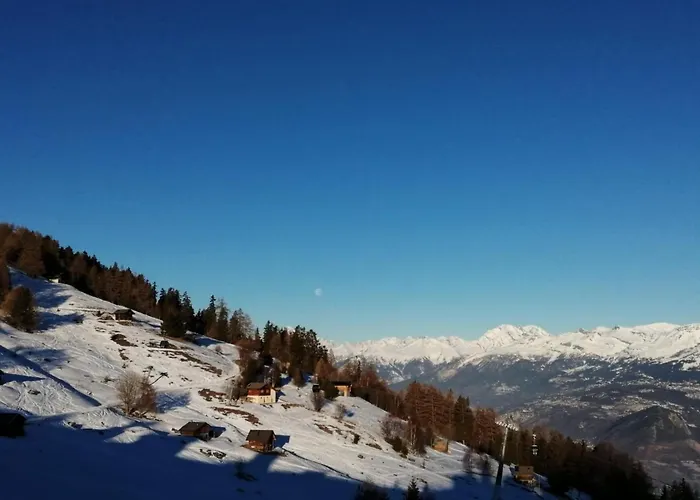 In Swiss Alps Near Cable Car Apartment