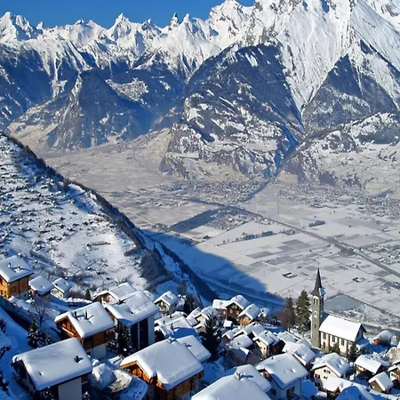 In Swiss Alps Near Cable Car * Veysonnaz